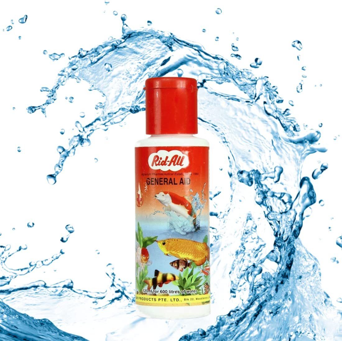 kickat General aid Medication Liquid (120 ml) Solvent Aquarium Cleaner-picture-11