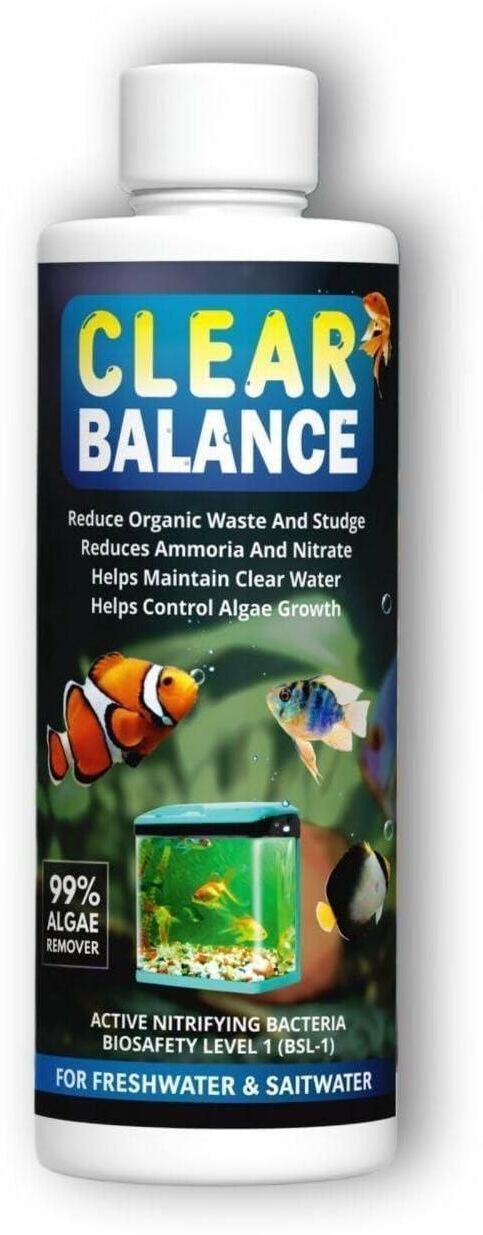Clear Balance Aquarium Water Purifier Algae & Moss Remover Pack of 1 (100ml) Electrical Aquarium Cleaner-image-35