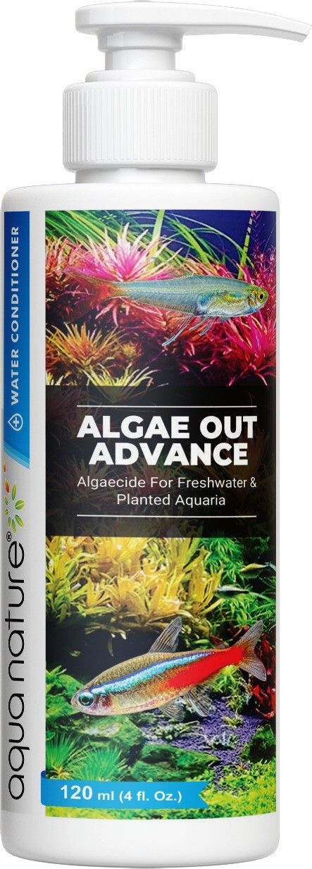 aquanature Algae Out Advance Algaecide Stop Algae Growth Aquaria (120ml) Magnetic Aquarium Cleaner-picture-20