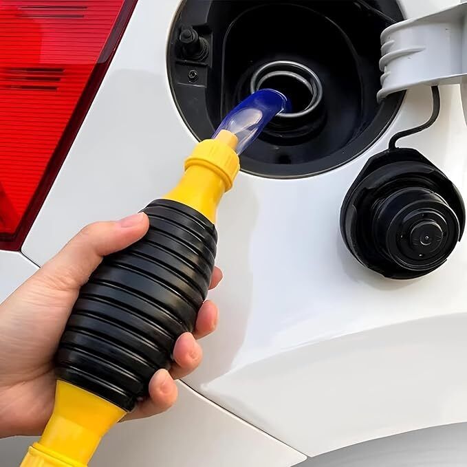 Manual Car Fuel Transfer Pump for Petrol Diesel, Oil Liquid 'Water Magnetic Aquarium Cleaner