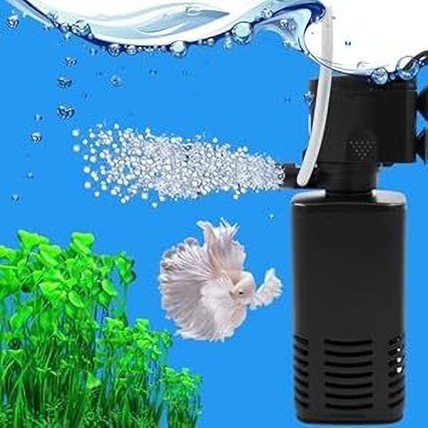 Aquarium Filter Pump,Silent Aquarium Filter Pump for Fish Tank Oxygen Supply Power Aquarium Filter-image-27