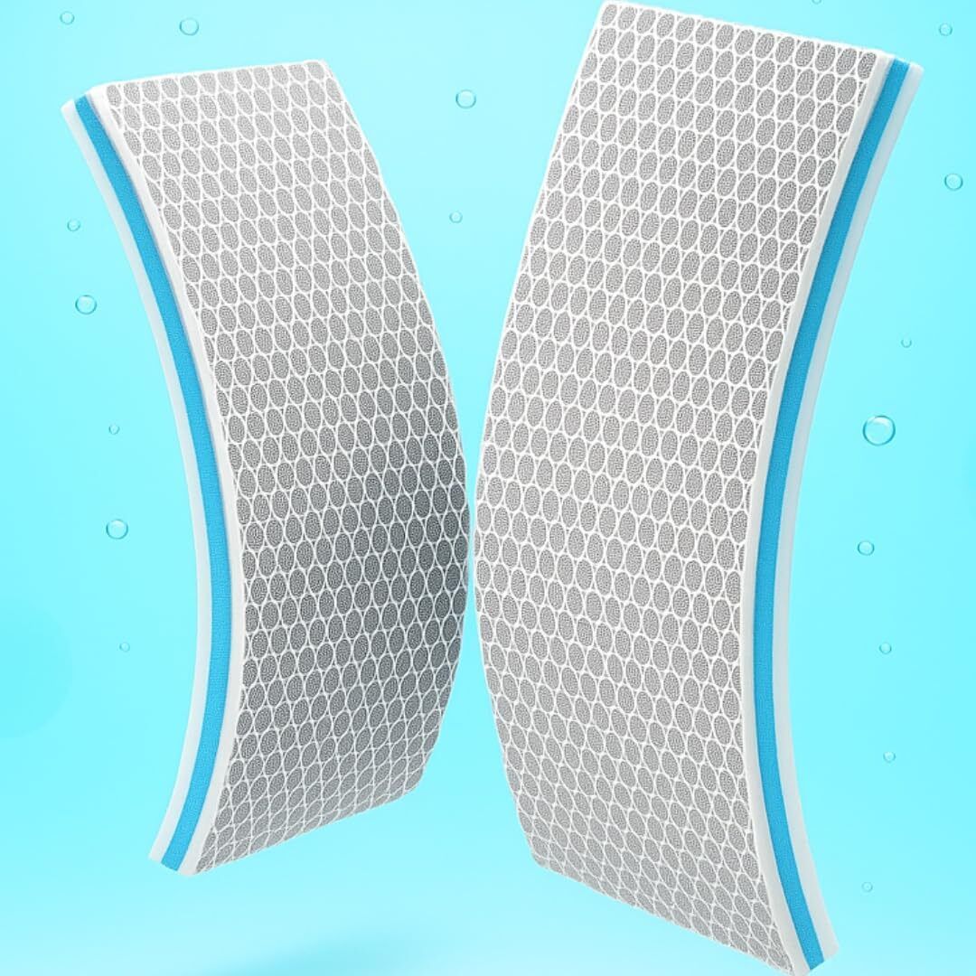 FinyPetz 8D Multi-Layer Aquarium Filter Sponge (Pack of 2, 50×11 cm) Sponge Aquarium Filter-image-44