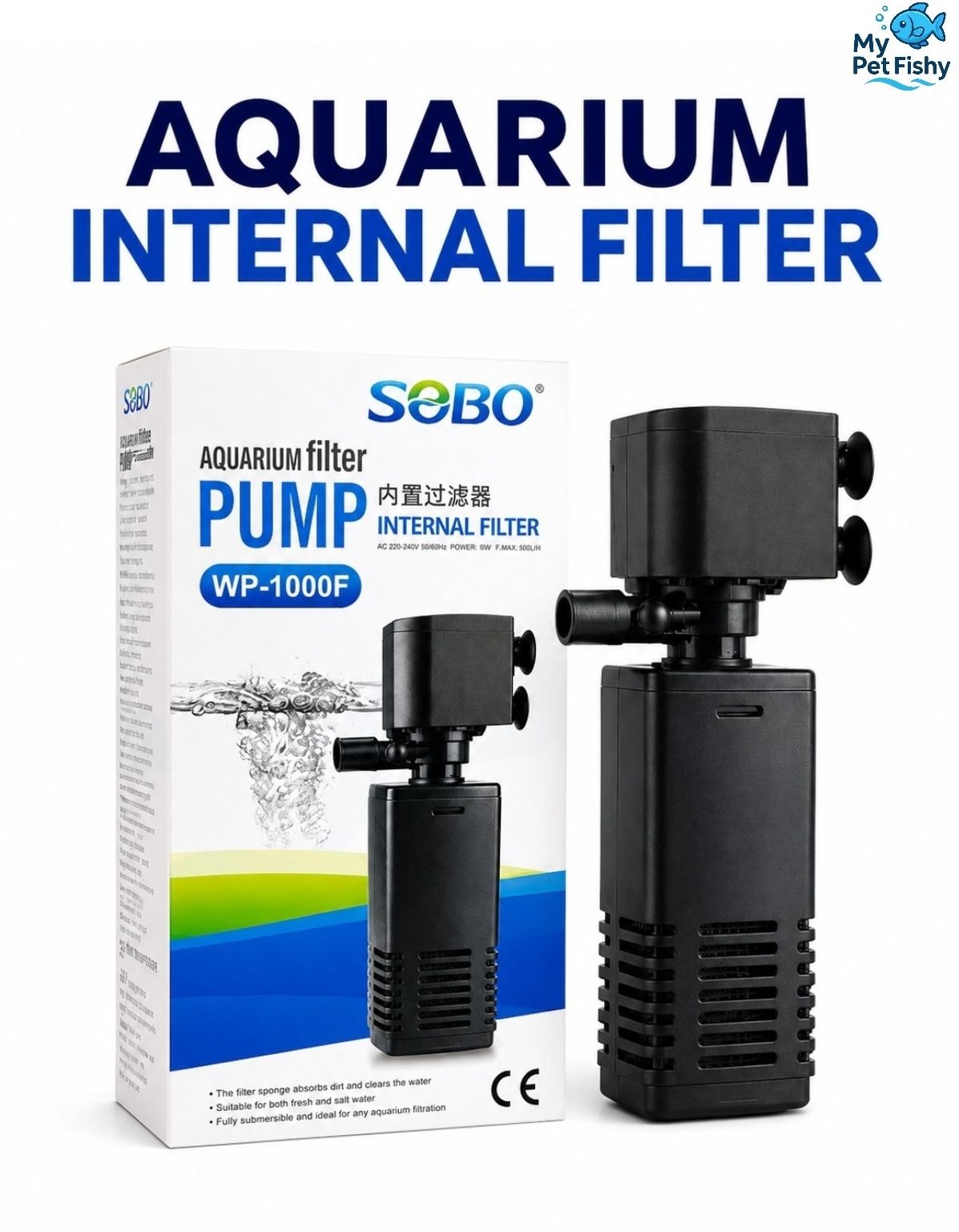 mypetfishy WP-1000F Power Aquarium Filter-picture-1