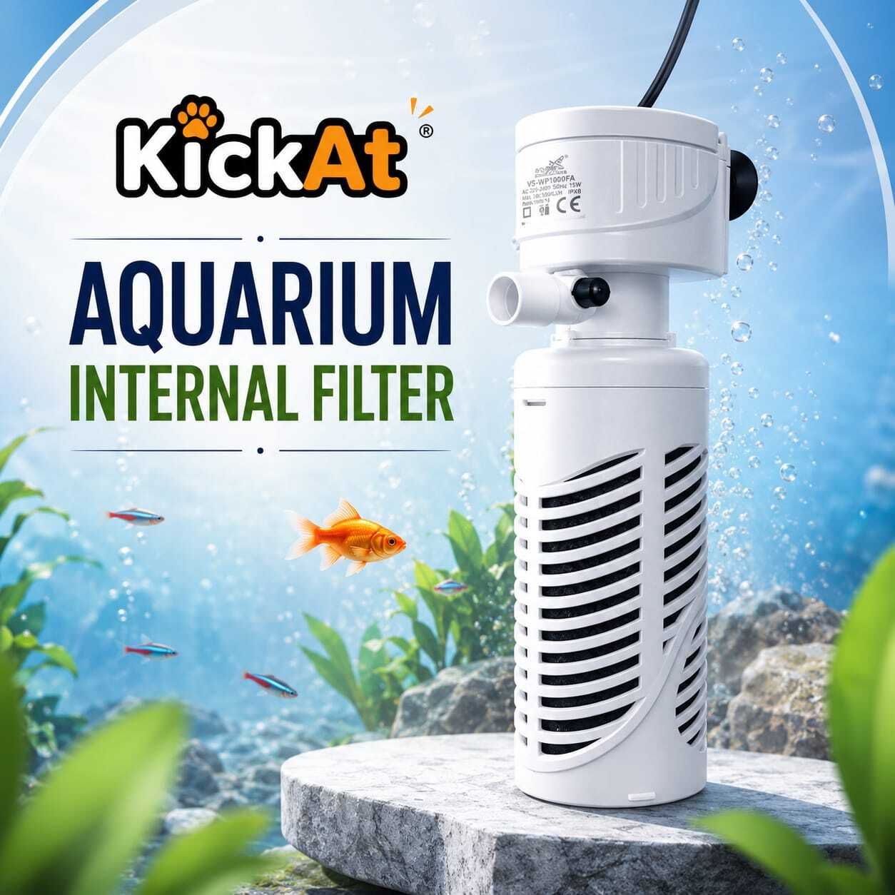 Aquarium Internal Submersible Filter Pump for fish tank Power Aquarium Filter-image-17