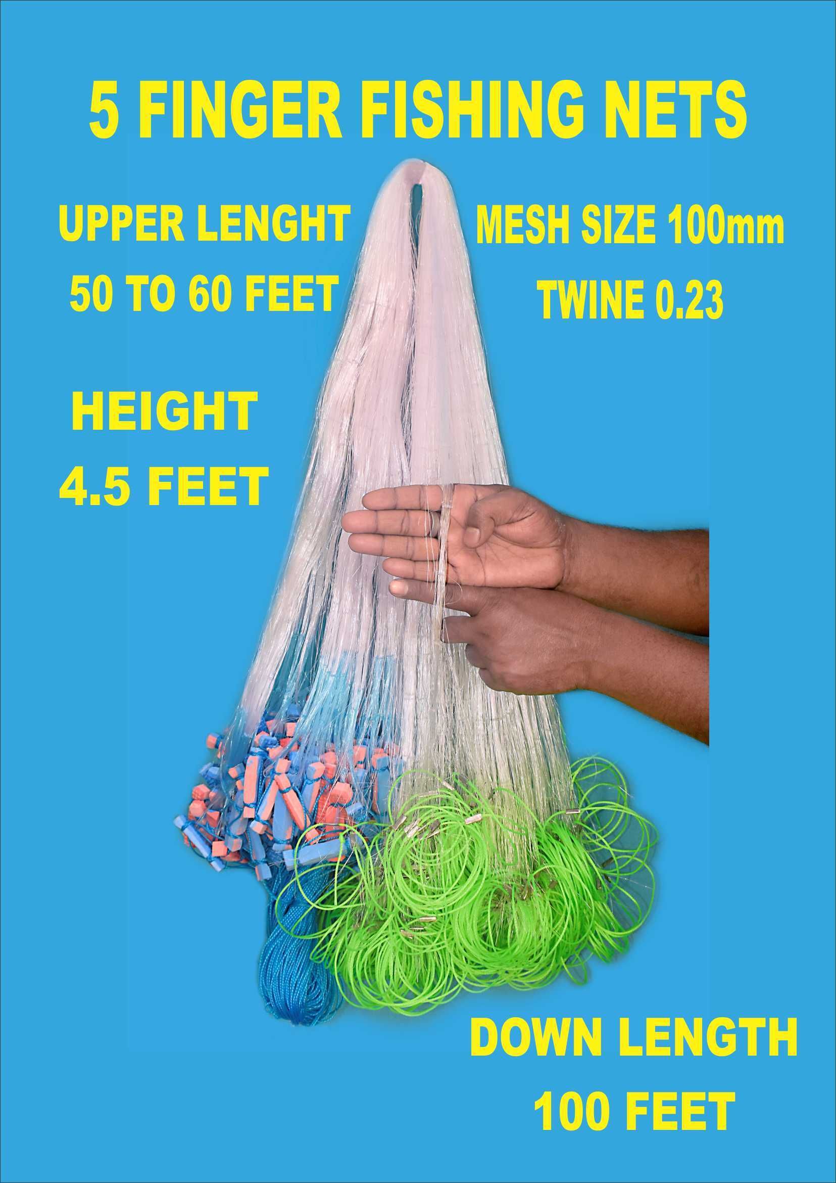 5 finger fishing nets Fishing Net