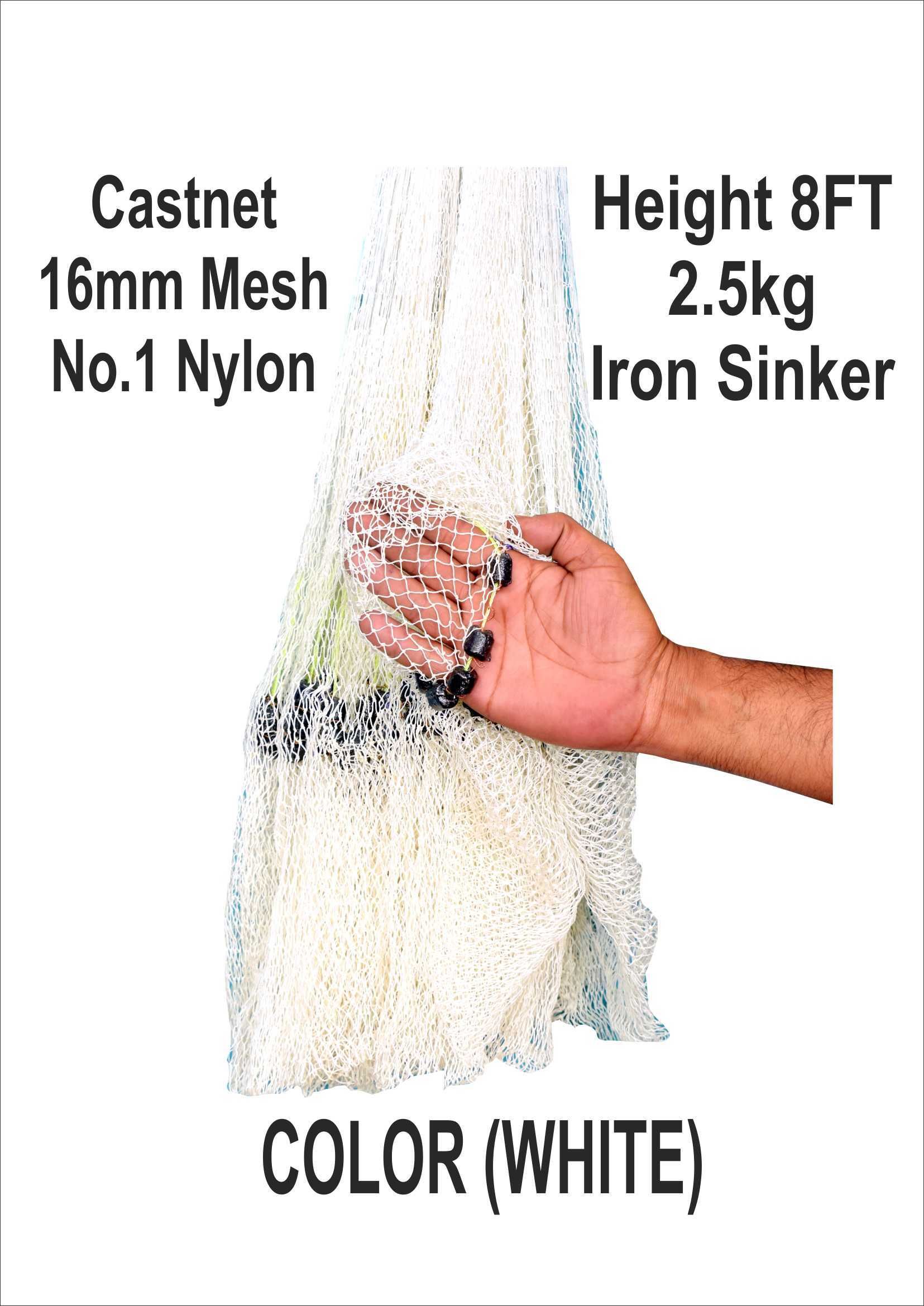 16mm cast fishing net height 8 feet Fishing Net-image-48