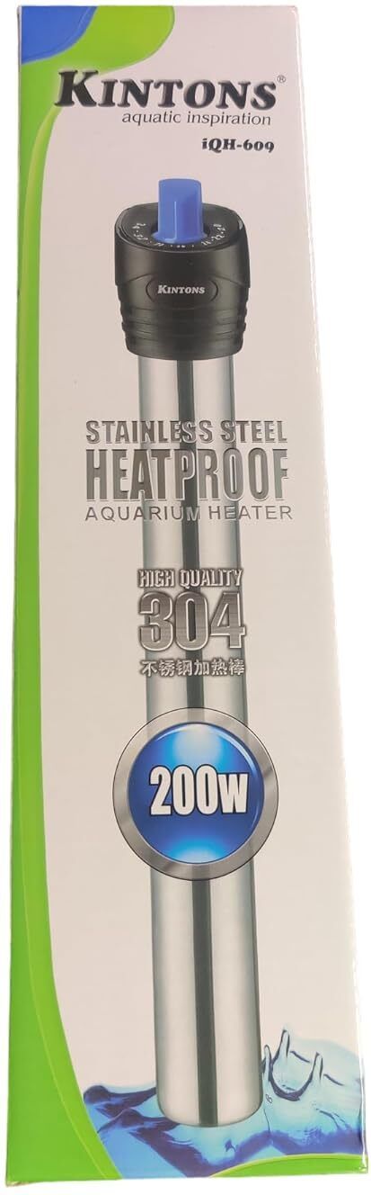 Stainless Steel Aquarium Water Heater Fully Submersible (IQH-200W) Submersible Aquarium Immersion Heater-image-33