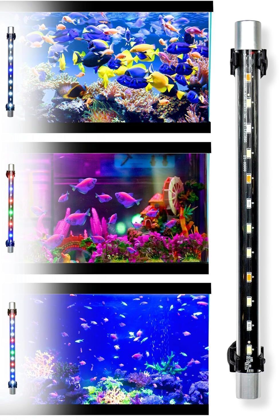 Pink, White, Blue LED Aquarium Light-image-23
