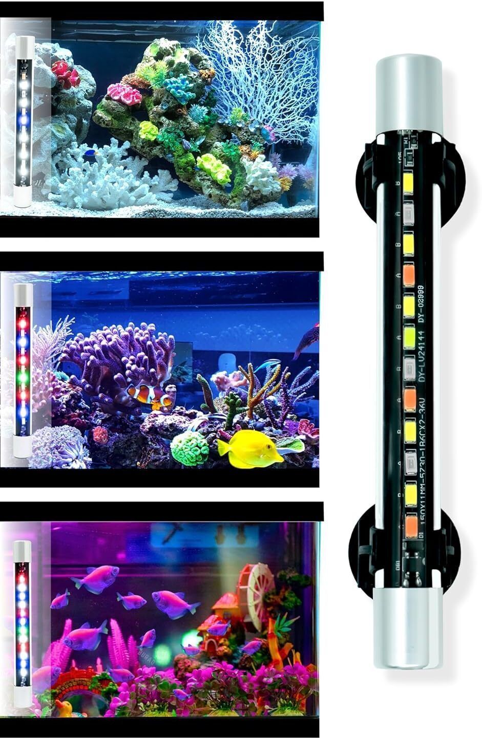 Red, Green, White, Blue LED Aquarium Light-image-26