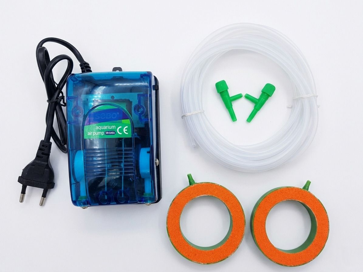 mermaid aqua Premium Double Outlet Aquarium Air Pump Air Aquarium Pump-picture-12
