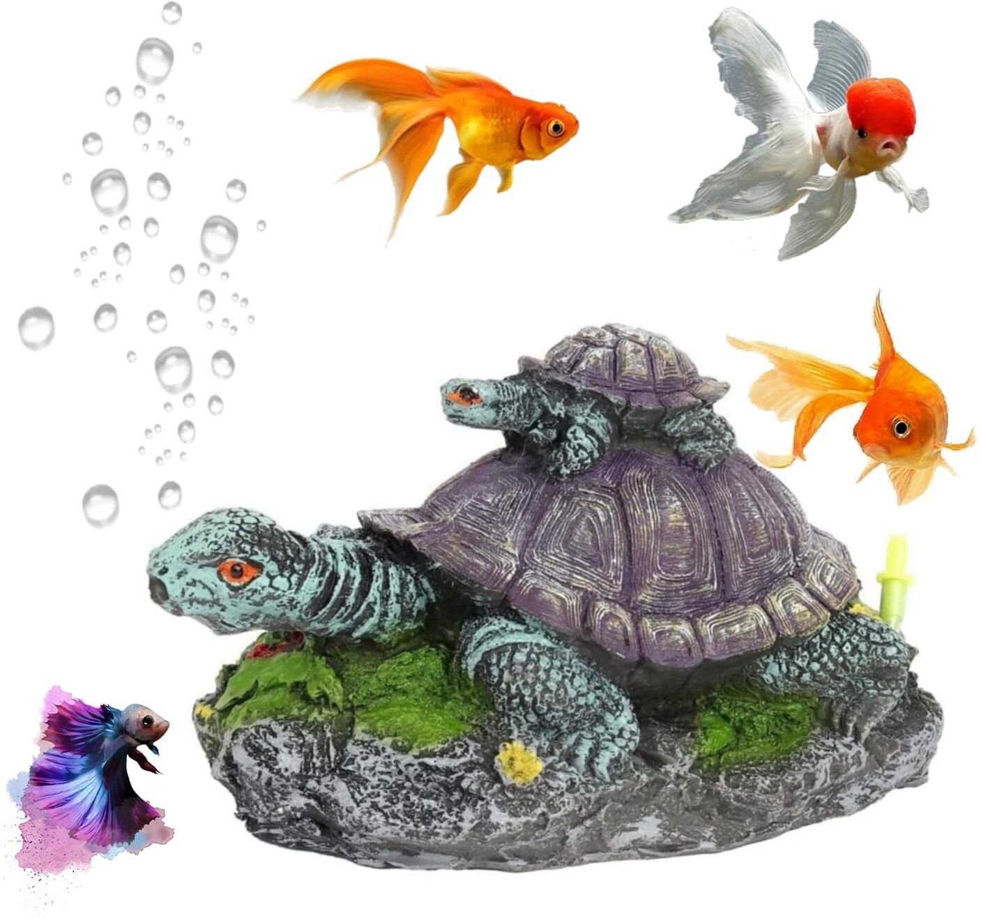 Resin Artificial Tortoise Turtle Animal Aquarium Decorations or Fish Tank Laterite Unplanted Substrate-image-33