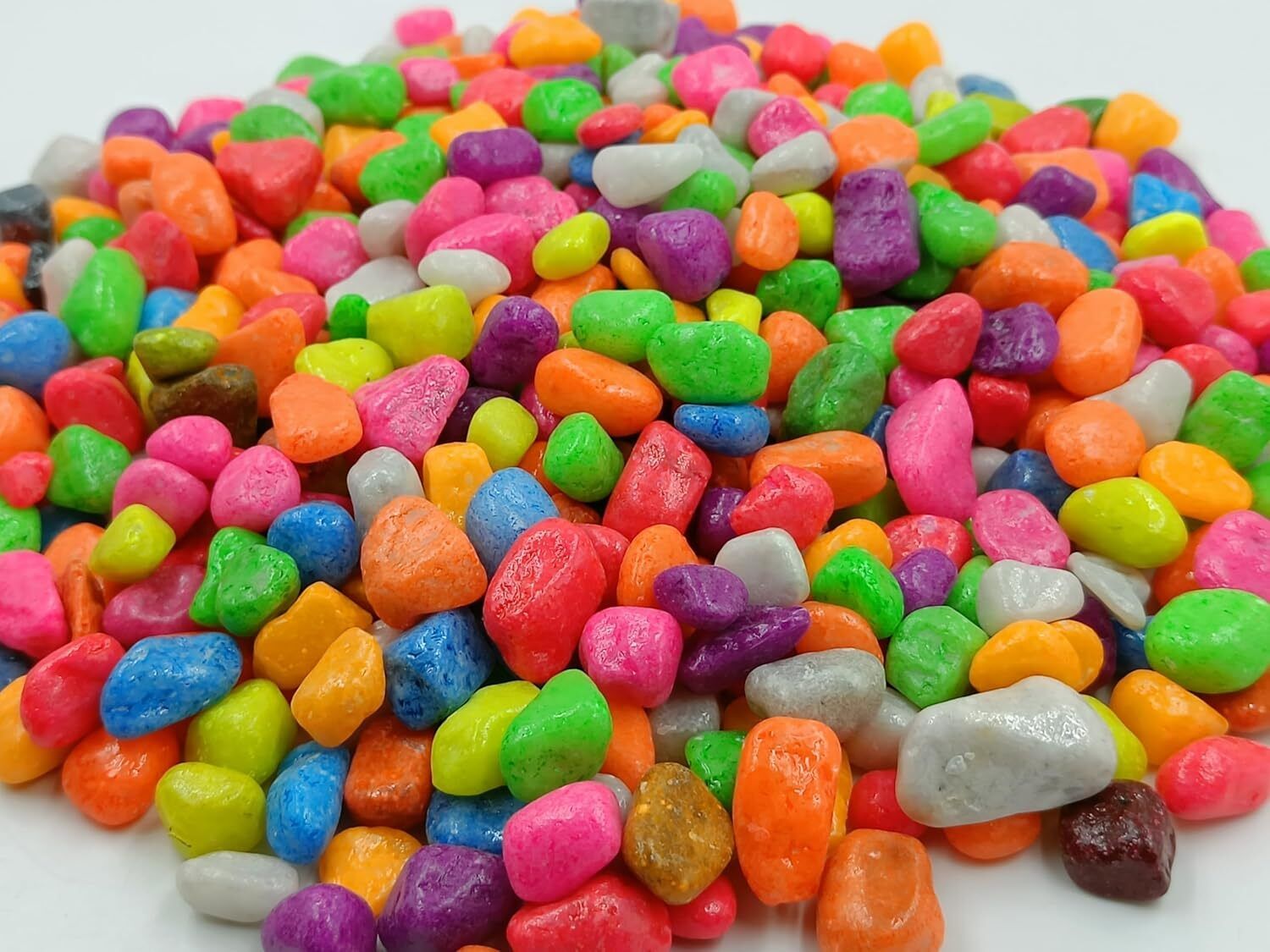 1kg Stone Pebbles Multicolour for Garden Path, Aquarium Tanks & Decorative Use Marble Planted Substrate-image-14