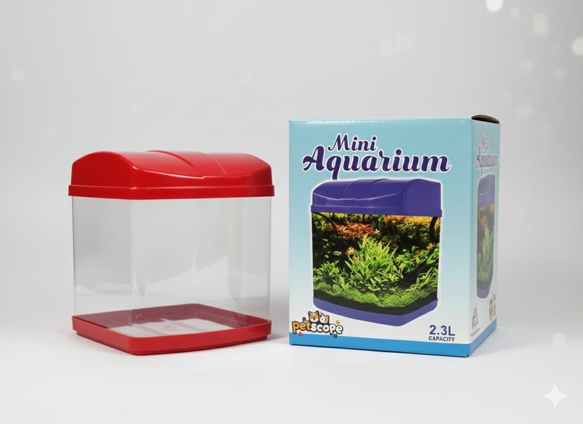 MINI Aquarium Betta Tank Rectangle Aquarium Tank-image-7