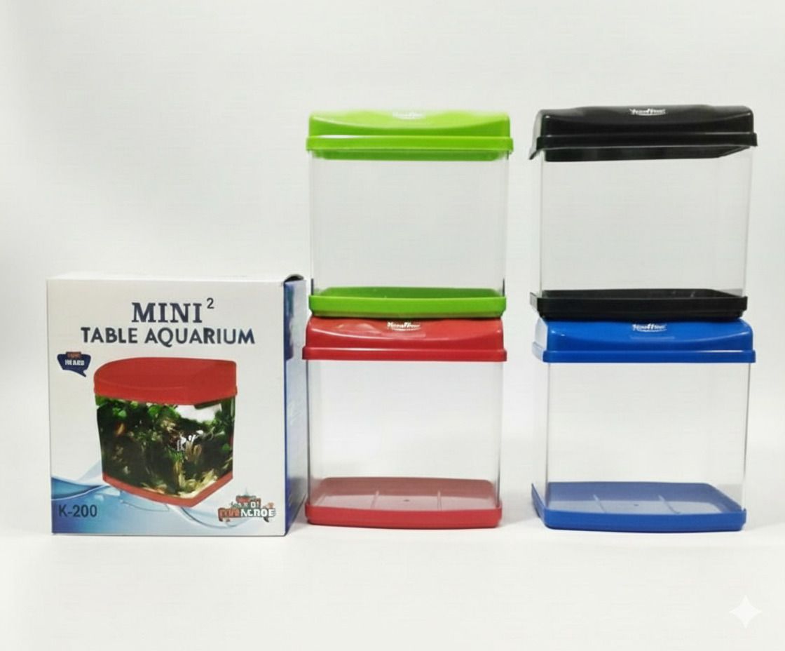 petscope MINI-2 Aquarium Betta Tank(K200) Cube Aquarium Tank-picture-0