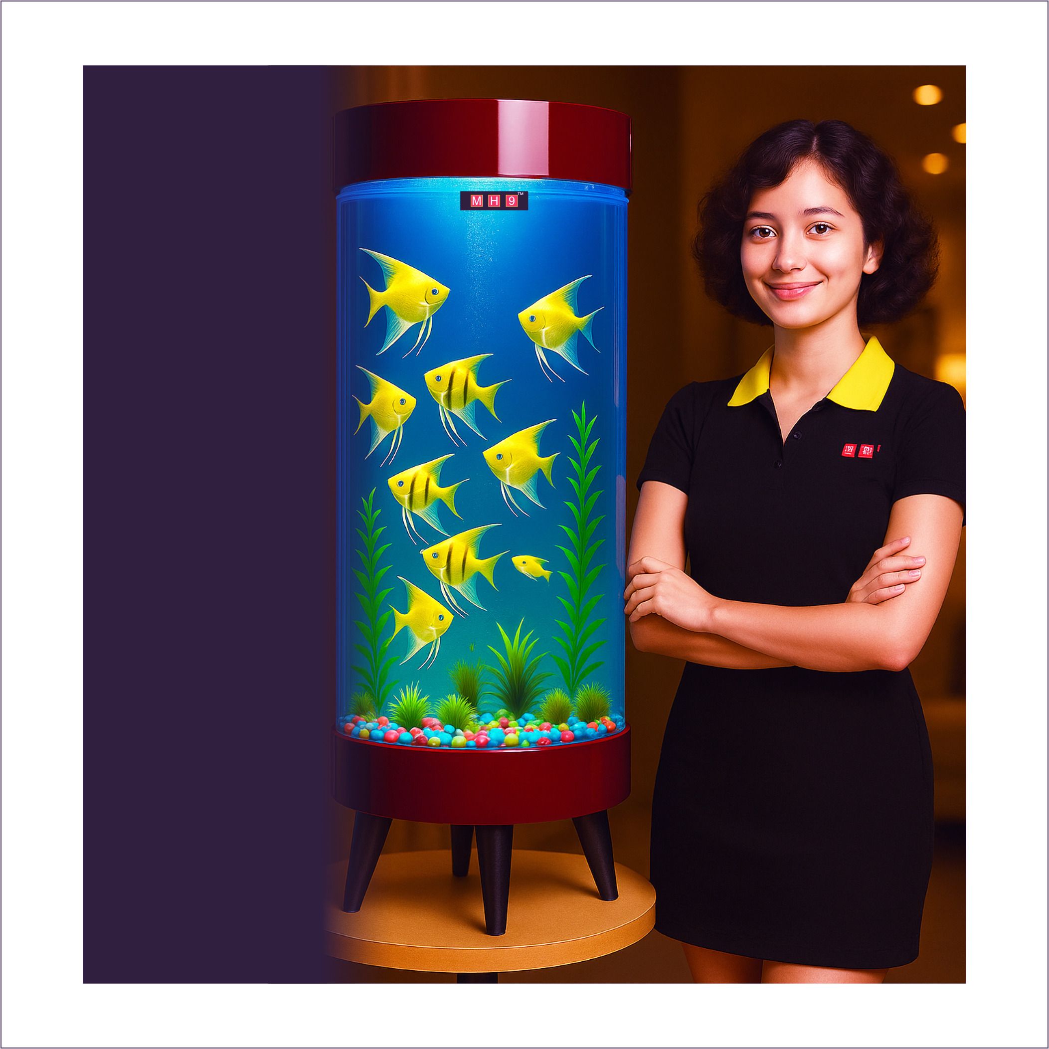 mh9 AQ52L Cylinder Aquarium Tank-picture-27