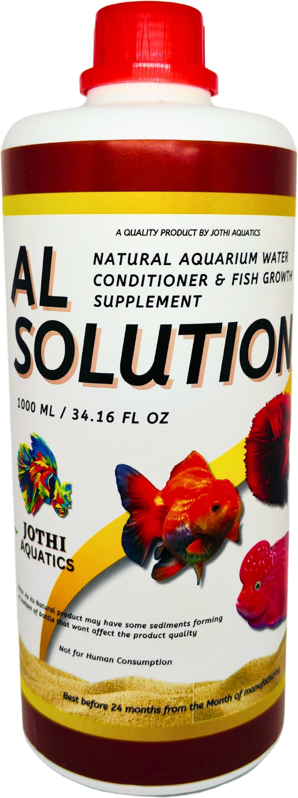 jothi aquatics AL-Solution Natural Aquarium Water Conditioner & Fish Growth Booster Solution Aquatic Plant Fertilizer-picture-36