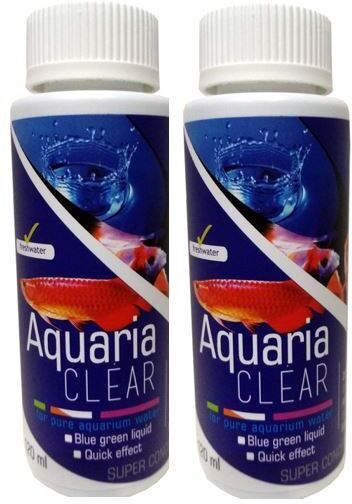 Aquaria Clear 120ML (Pack of 2) Aquatic Plant Fertilizer