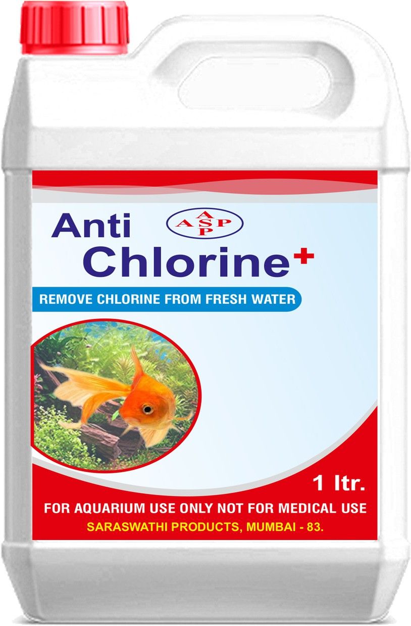 ANTI CHLORINE+ (REMOVES CHLORINE FROM AQUARIUM) Aquatic Plant Fertilizer