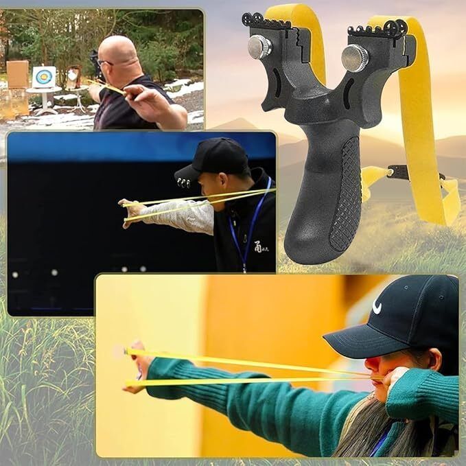 Slingshot Laser Guided Hiking & Camping Archery Fletch