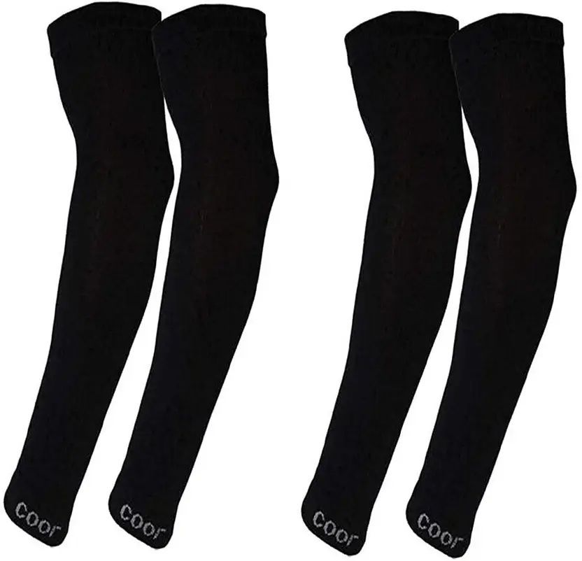 Cotton Arm Sleeve For Men & Women With Tattoo-image-1