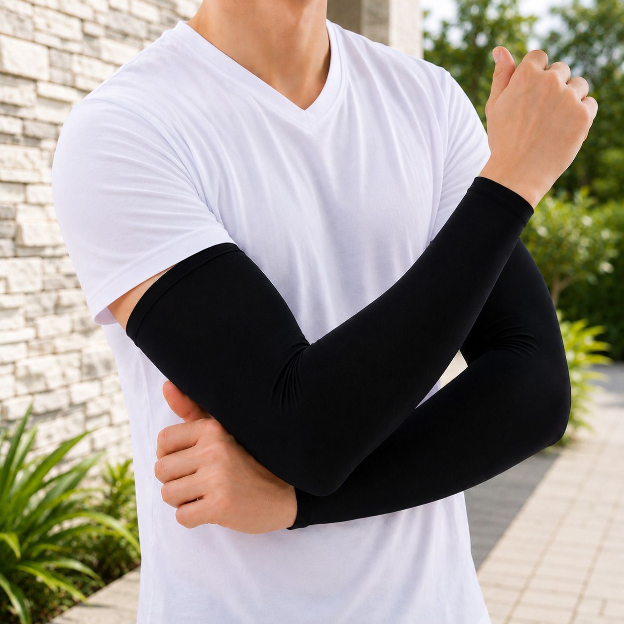 paanakin Polyester Arm Sleeve For Men & Women-picture-4