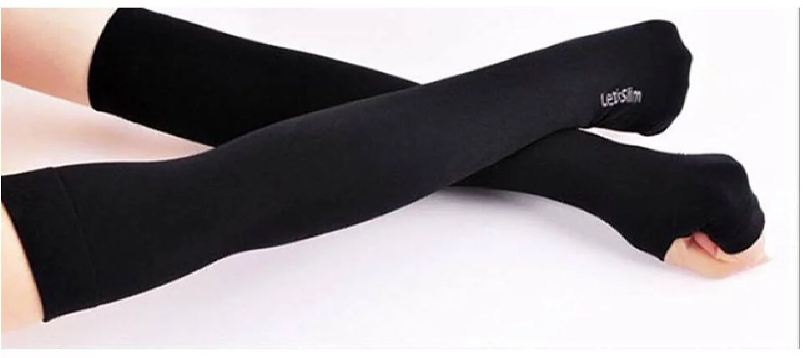 qinpin Attractive Arm Sleeves Unisex Hand Gloves Dust, Pollution, UV Protection Running Gloves-picture-44