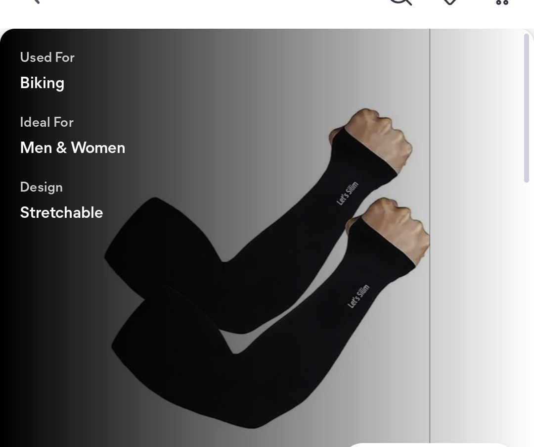 Cotton Arm Sleeve For Men & Women-image-49