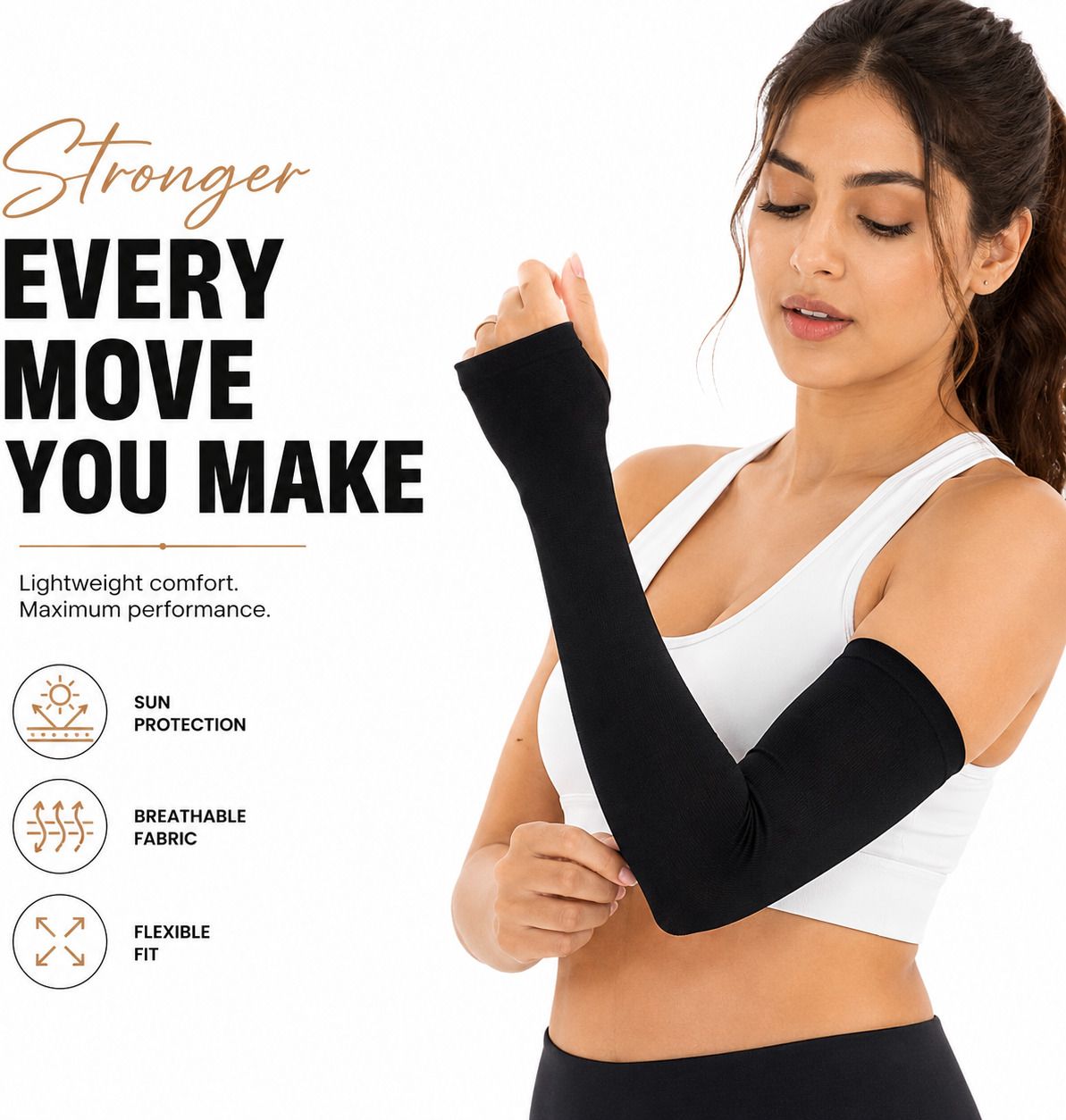 Cotton Arm Sleeve For Men & Women-image-21