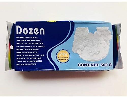 Dozen White Air dry Clay Modelling sculpting Clay for Art Craft & School Project Art Clay-image-19