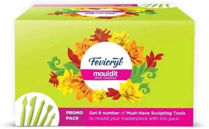 Mouldit & Tools | Clay & Tool Set for Artists, Students, Hobbyist Art Clay