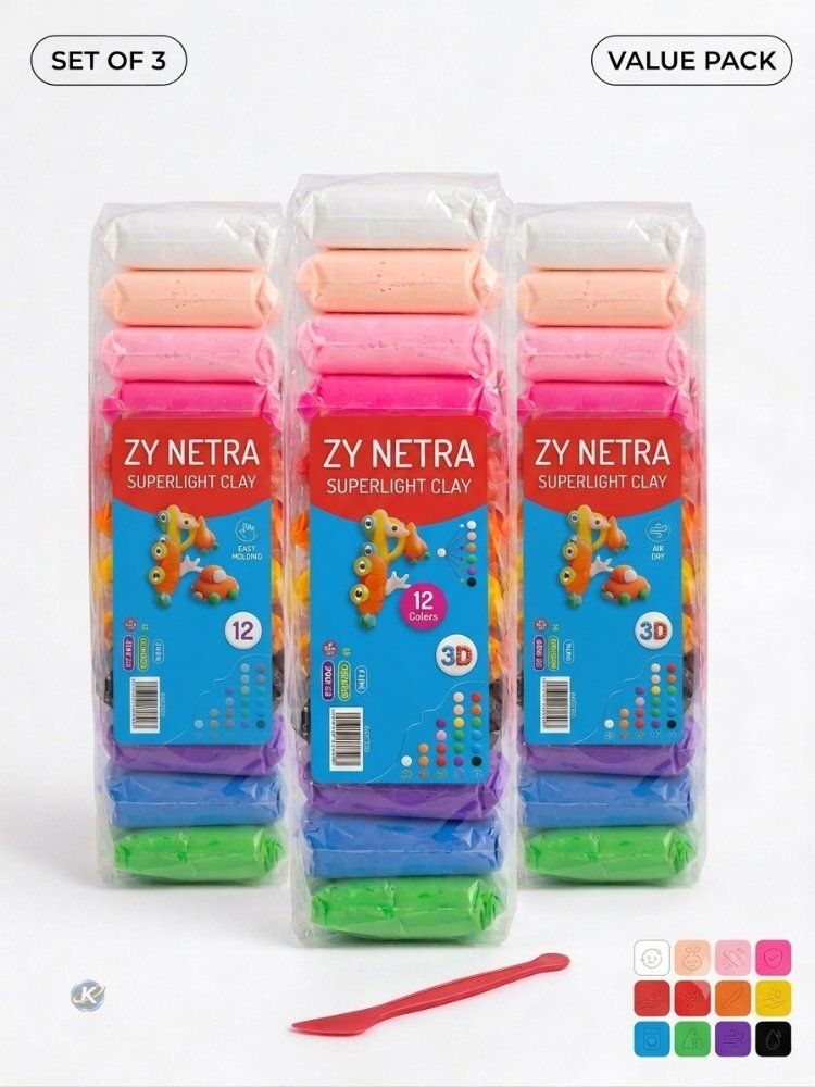 zy netra Super Light Clay 0698 Art Clay-picture-24