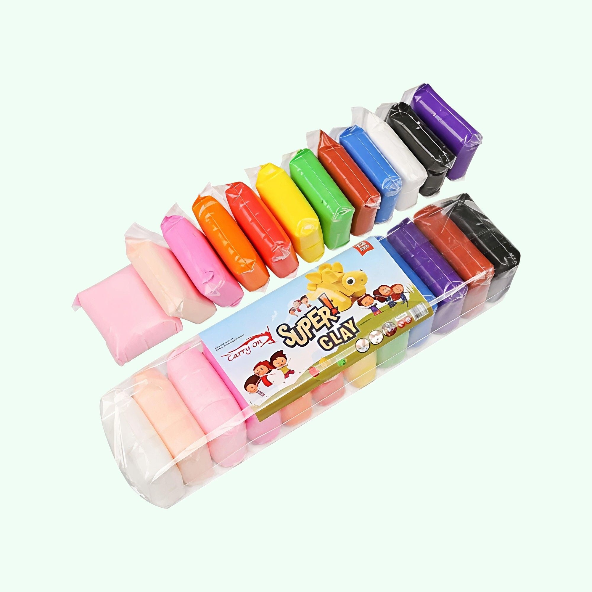 Craft Kit for Kids Clay | 12pcs 3 Tools | Super Soft Activity Set Art Clay-image-25