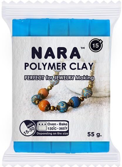Polymer Clay 55g Light Blue Oven Bake Modelling Clay for Art DIY Crafts Art Clay-image-32