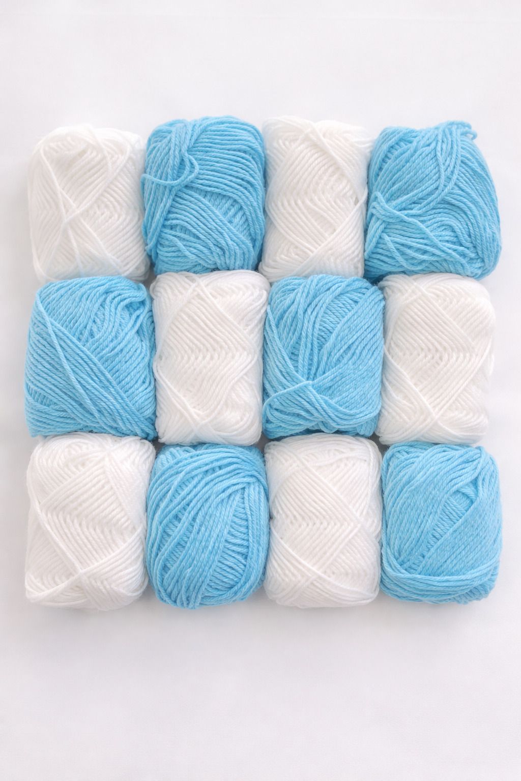 khusha creations 12pcs Soft Knitting Yarn Oon Balls/Craft Wool Thread for Crochet, Knitting, DIY-picture-10