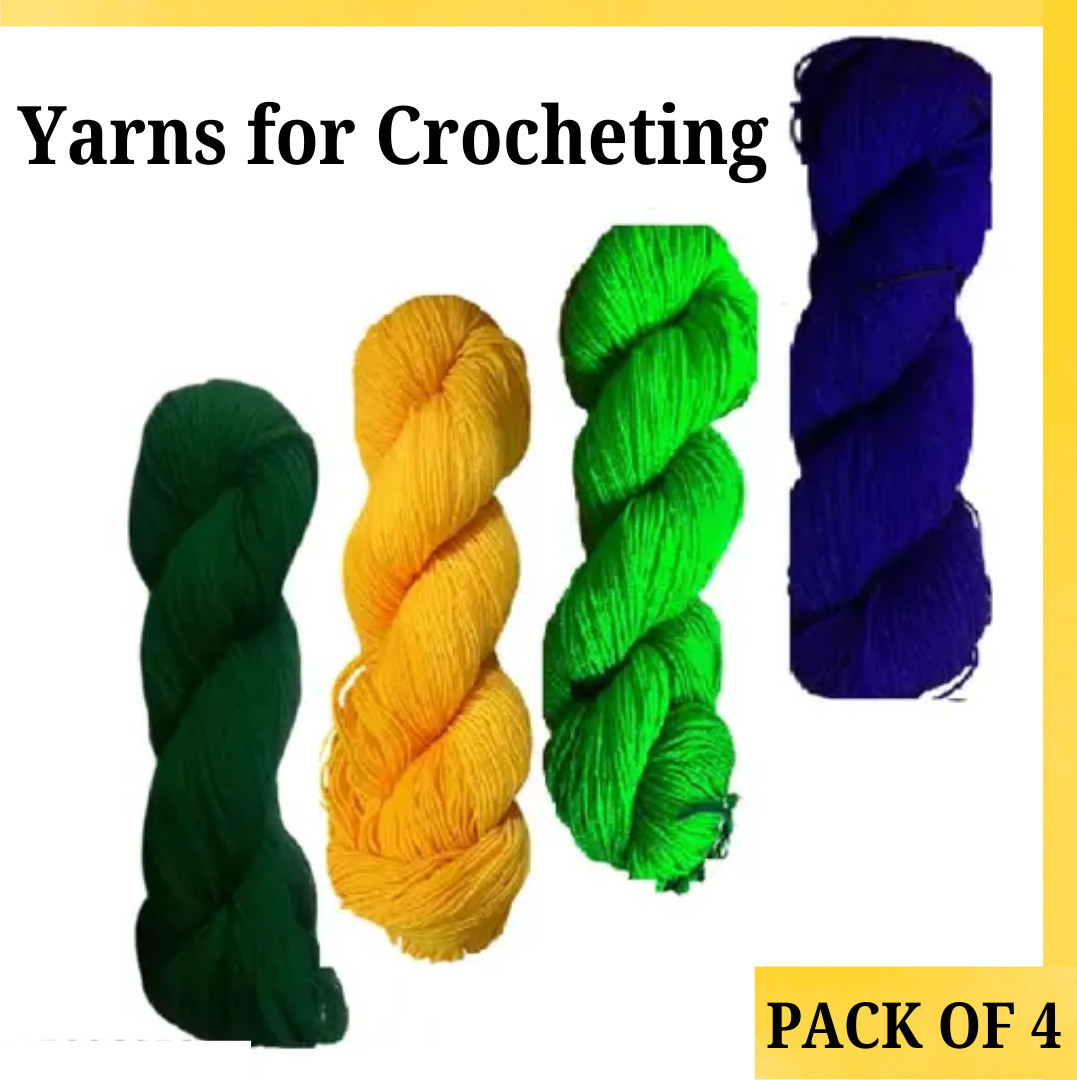qroof WOOL COMBO OF 4 (200 gram) image 1