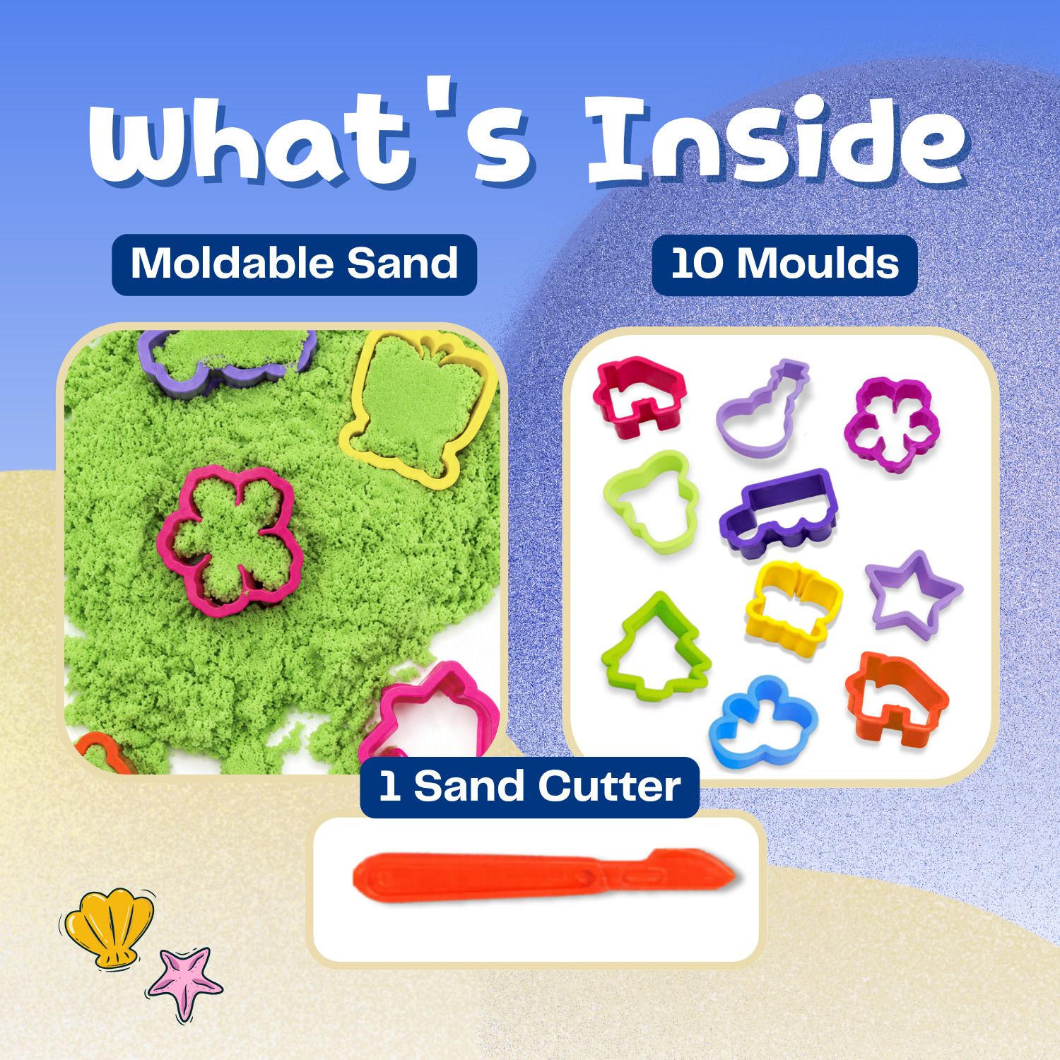 artiggle Green - 1 Kg Wonder Sand | Kinetic Magic Sand | Best gift & STEM Toy-picture-14