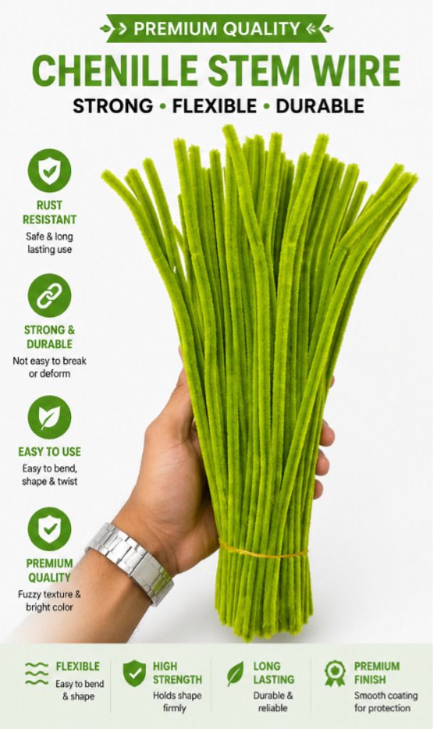 dsrk DS_Craft Stems-l-green-50 Pices-picture-23