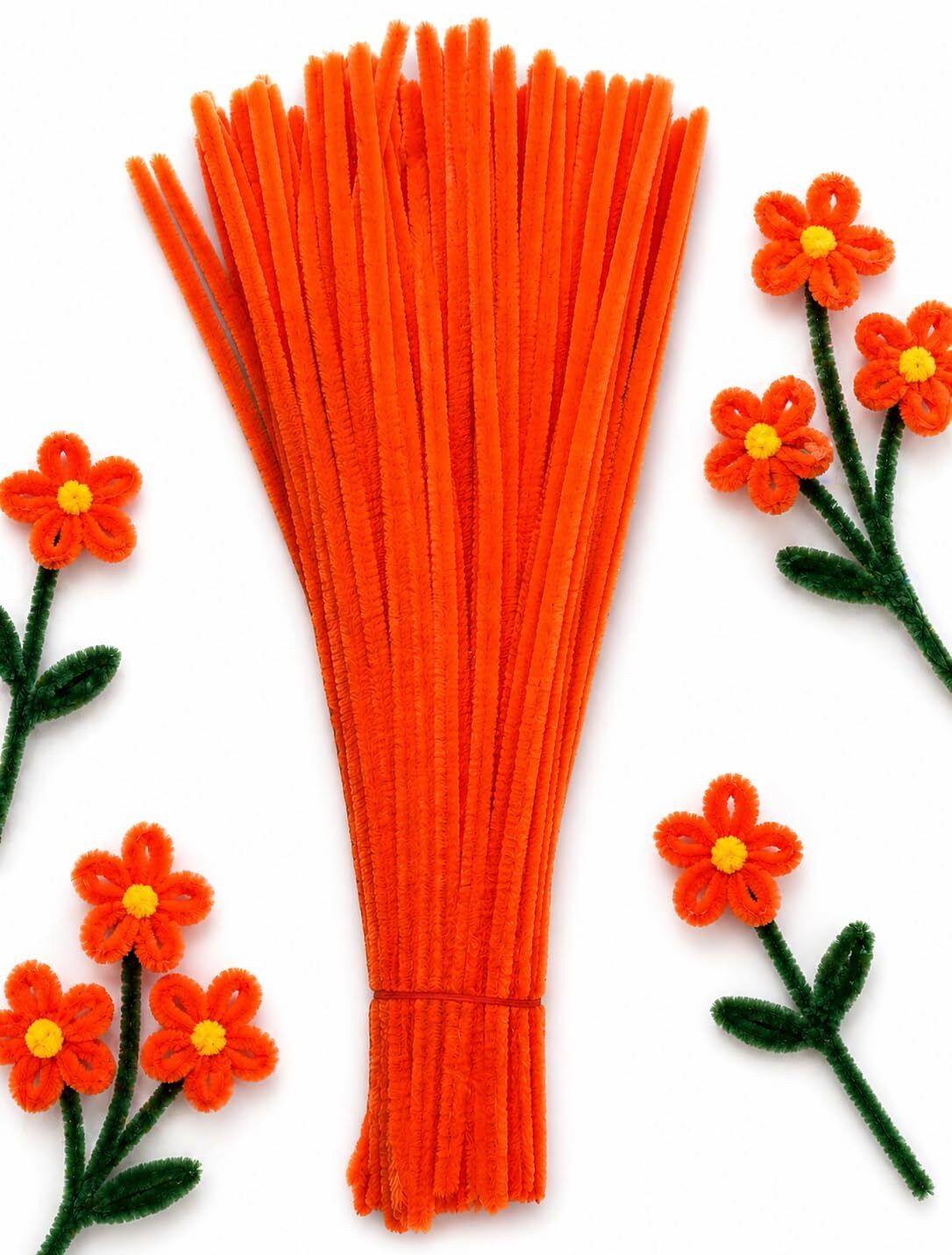 Chenille Stem Pipe Cleaner for Hobby Make Art & Craft, Scrapbooking, DIY-image-26