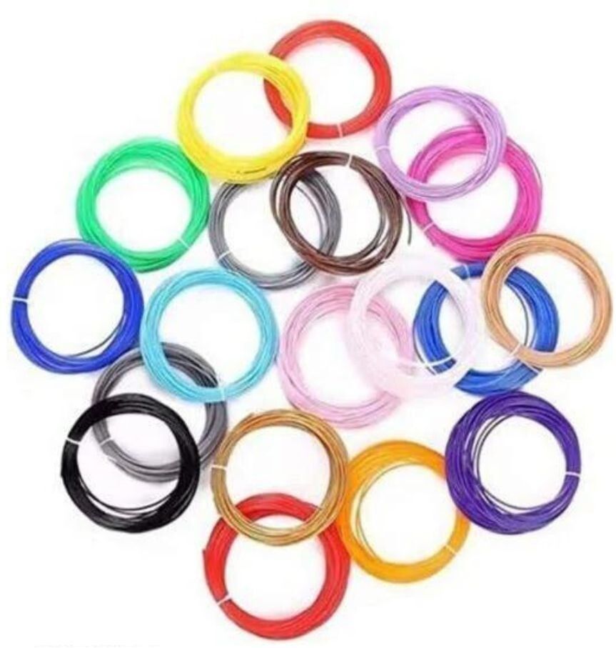 10 Colours x 5 Meter 3D Pen Filament Refills 1.75mm PLA PAck.-image-45