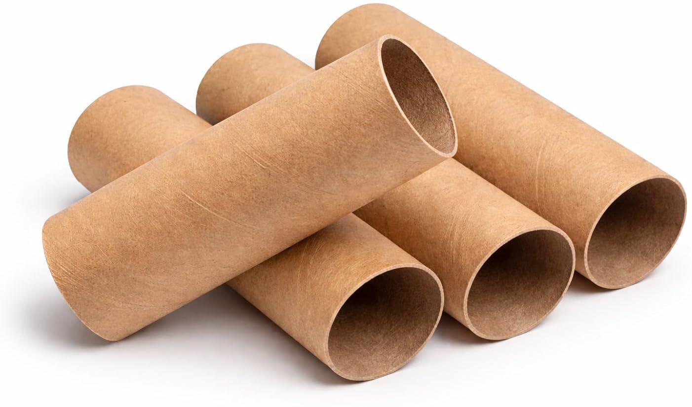 honeyterra Pack 4 15×2 Inch Cardboard Storage Tube for Posters, Maps, Artwork & DIY Crafts Durable, Reusable, Lightweight Kraft Gift Wrapper-picture-18