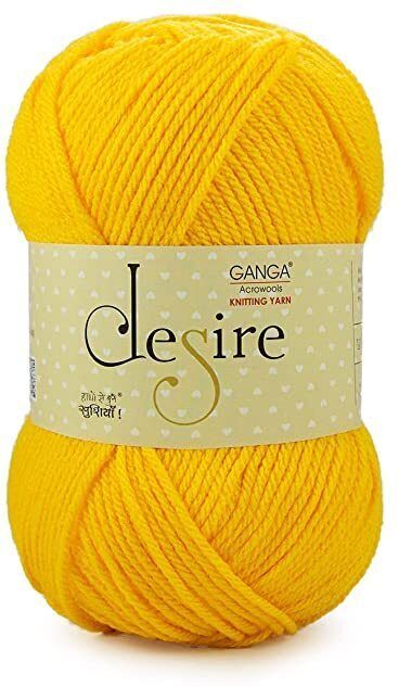 Acrowools Desire Hand Knitting and Crochet Yarn (200gms) Shade no 12-image-1