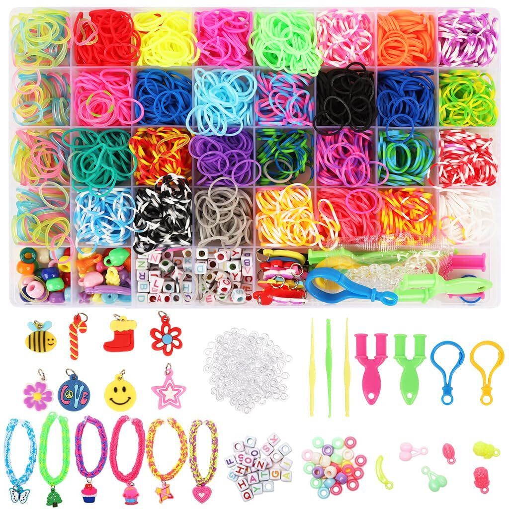 wopix Kids DIY Bracelet Making Kit Creative Art Craft Set.-picture-1