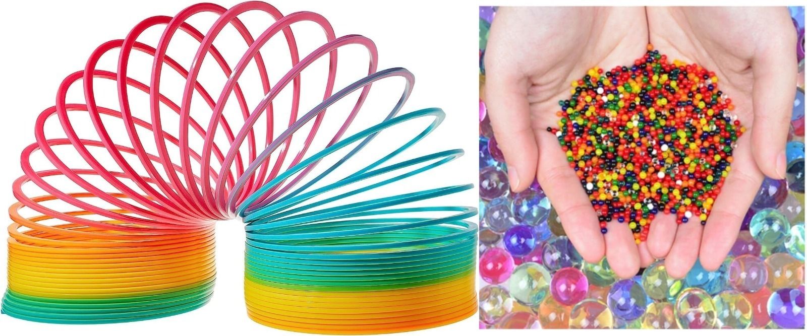novitash 1 Pcs Rainbow Spring with 1000 Foam Balls Combo | Birthday Return Gift for Kids-picture-11
