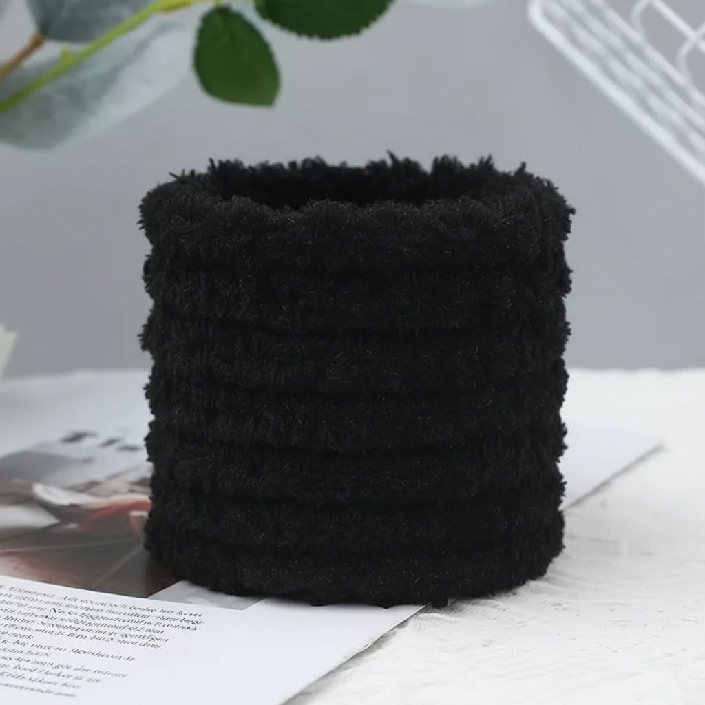 10pcs Fluffy Pipe Cleaners Craft Strip, 15mm*1mtr Soft Zumbo Fuzzy Wire For DIY-image-46