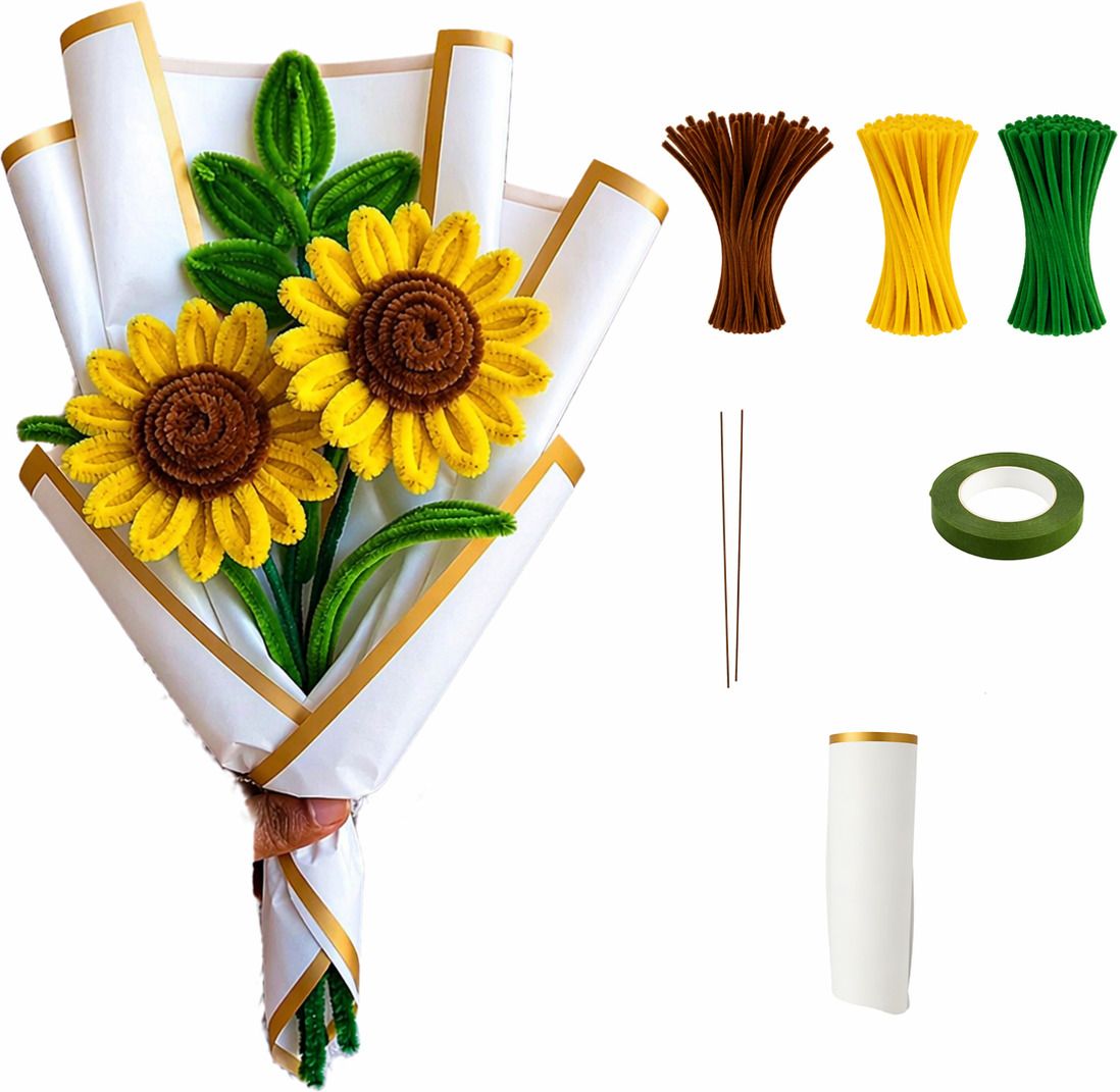 morel CUTE PIPE CLEANER MINI BOUQUET KIT-picture-9