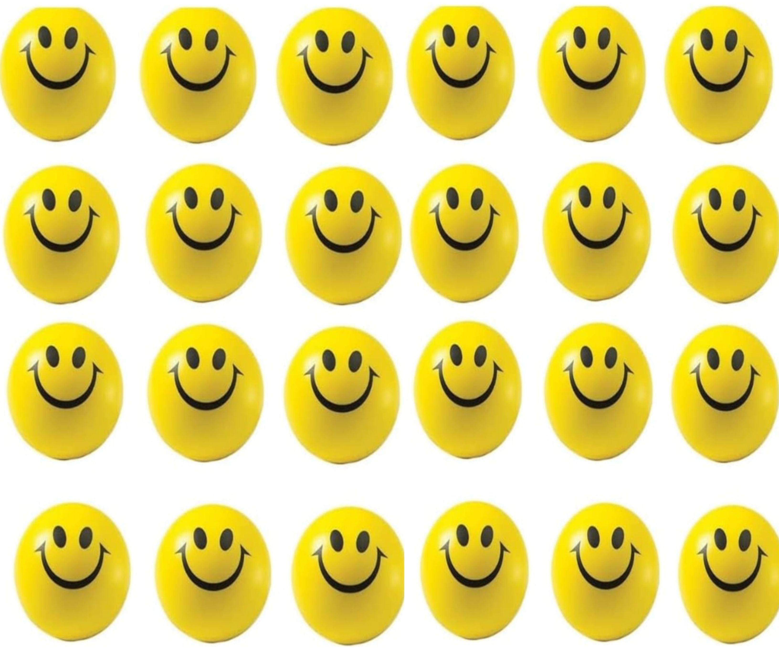 (Set of 24/Smiley Ball)Smiley Face Squeeze Stress Ball for Kids and Adults(A165)-image-22