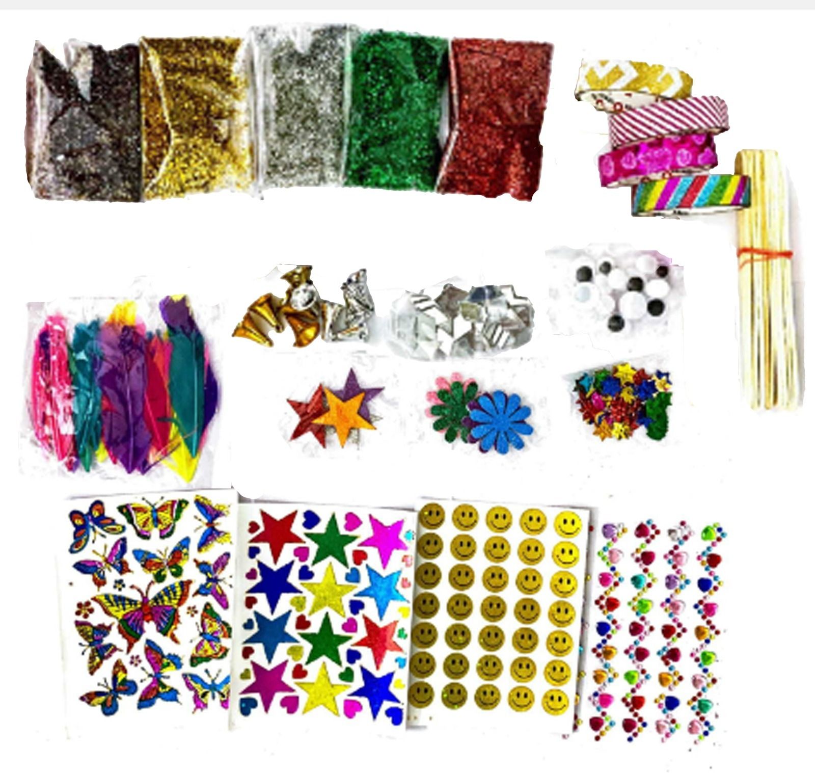 khusha creations Decoration Craft Material Kit for Kids/DIY Material kit/School Project Material-picture-13
