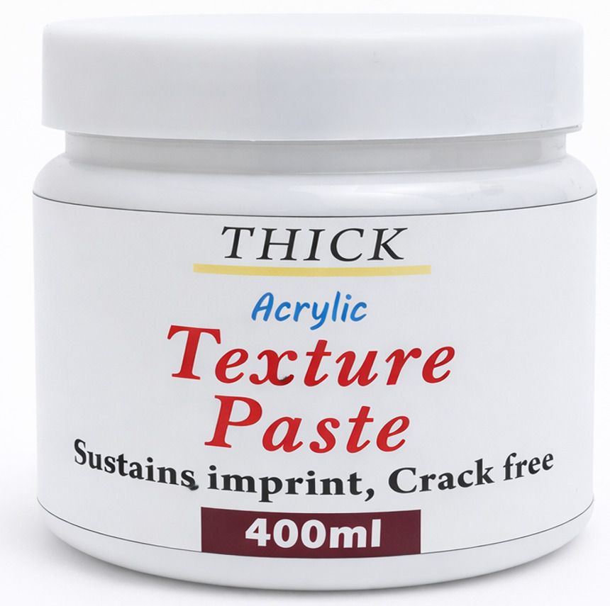 Texture Paste for Art and Crafts,Thick,Paintings,Non Yellowing Artists Grade Acrylic Medium-image-42