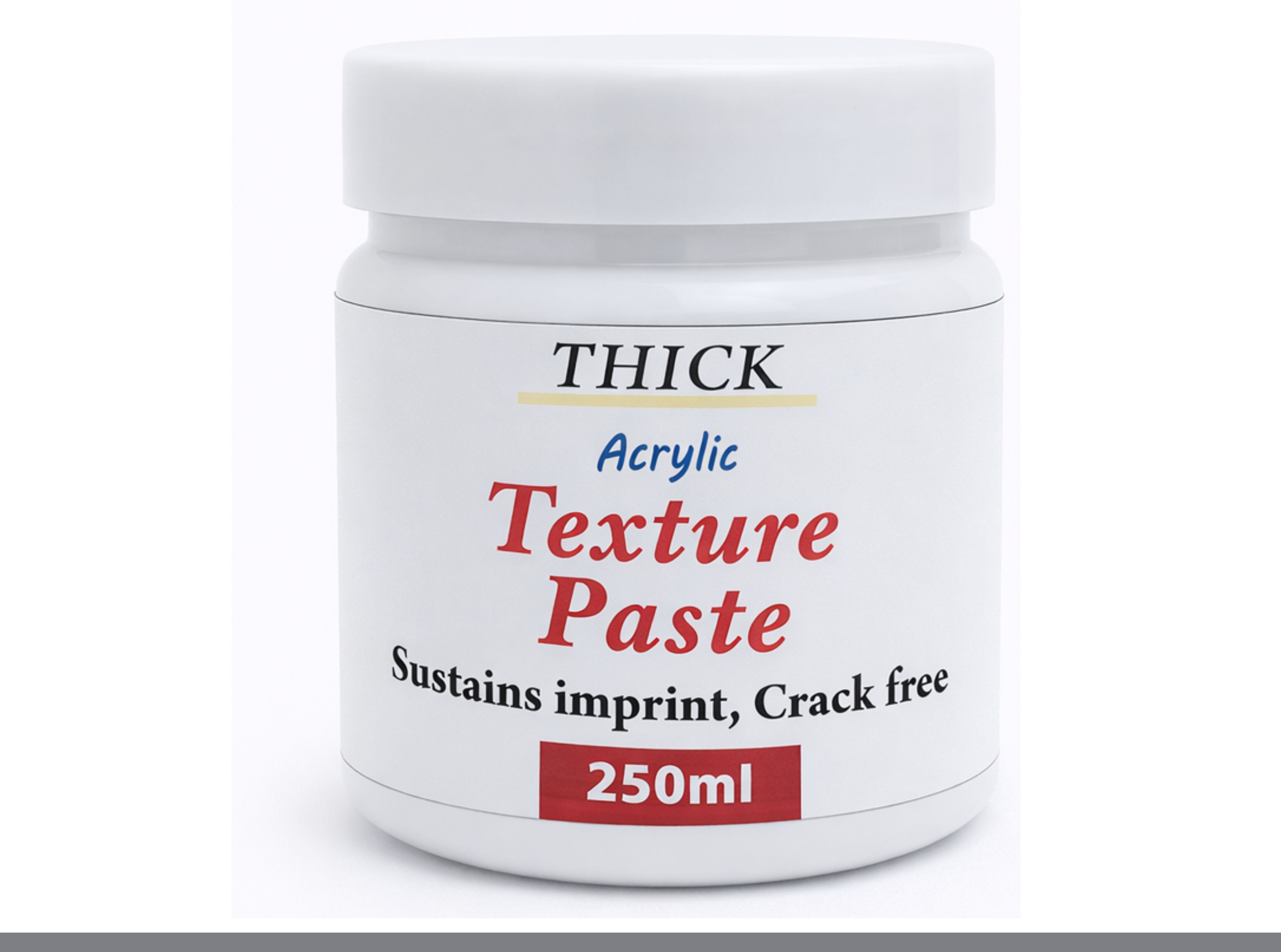 hunr Texture Paste Thick Creamy for Sculpture art Paintings Stencil Bold 3D Textures Acrylic Medium-picture-15
