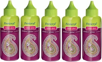 pidilite Fevicryl Fabric Glue 80ML Pack of 5 image 1